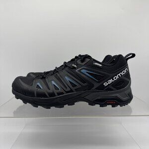 Brand New Salomon X Ultra Pioneer CSWP WATERPROOF Black Magnet Blue Men’s Size 8